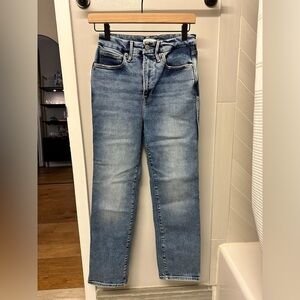 Good American Blue Slim Jeans